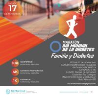 Salud organiza una maratón por el “Día Mundial de la Diabetes”