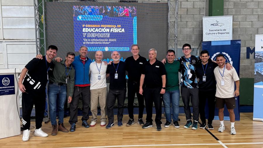 Con más de 500 participantes finalizó el 3° Congreso Provincial de Educación Física y Deporte