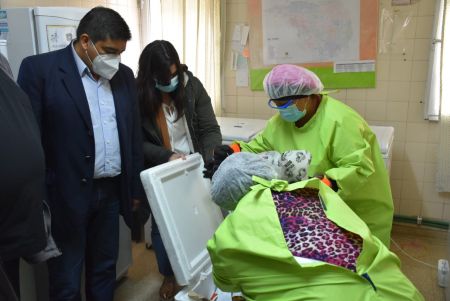 Autoridades de Salud recorren los hospitales de la provincia