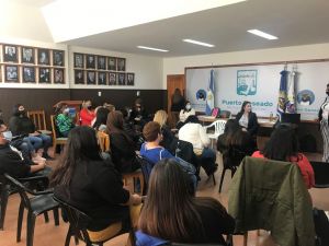 Concretan jornadas de sensibilización en perspectiva de género en Puerto Deseado