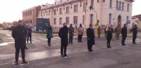 El Gobierno provincial acompañó el izamiento Patrio por el 210° Aniversario del 25 de Mayo