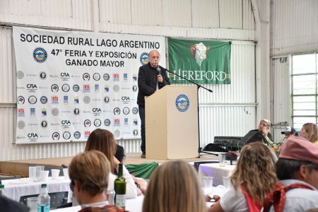 El Gobierno realizó importantes anuncios en la inauguración de la 47° Exposición y Feria de la Sociedad Rural Lago Argentino