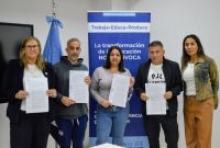 Firma de convenios con instituciones educativas para fortalecer actividades formativas