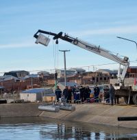 Avanzan los trabajos en la planta de tratamientos de efluentes cloacales de Puerto San Julián