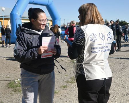 La cartera sanitaria brindó una amplia cobertura en el evento