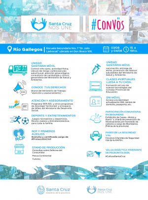 Jornadas Interministeriales “Santa Cruz Nos Une Con Vos” en Río Gallegos