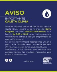 Comunicado de Servicios Públicos