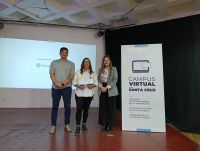 Subsecretario de Informática, Ariel Pincheira y subsecretaria de la Función Pública, Lorena Díaz Cano, organizaron la capacitación. 