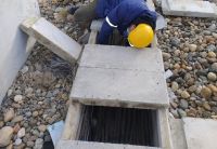 Continúa la obra con fibra óptica para detectar la causa de interrupciones de energía