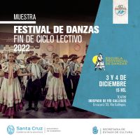 Escuela Provincial de Danzas: Concretará el festival fin de ciclo lectivo 2022