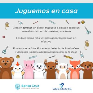 Loterías de Santa Cruz propone concurso para la familia