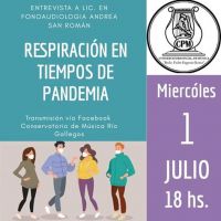 “La respiración en tiempos de pandemia”