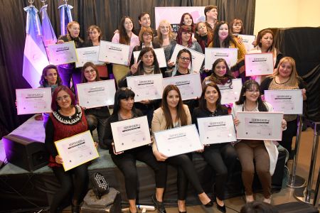 Se hizo el reconocimiento a 69 mujeres de distintas localidades de la provincia.