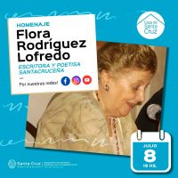 La Casa de Santa Cruz homenajea a la escritora Flora Rodríguez Lofredo
