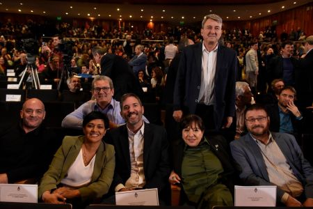 Santa Cruz participó de la presentación del nuevo proyecto de Ley de Financiamiento Educativo