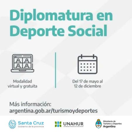 Invitan a participar de una Diplomatura en Deporte Social