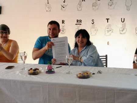 Se concretó convenio con el Centro de Inclusión y Participación Truncadense