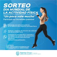 Salud promociona el Sorteo Activo “Un Poco Vale Mucho”