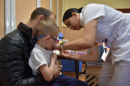 Equipos de Salud realizan campaña de vacunación en Jardines de infantes