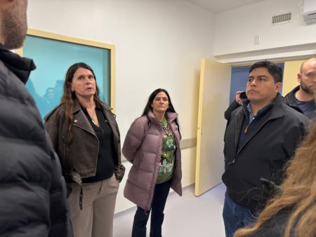 Claudio Vidal supervisó obras clave en Puerto Santa Cruz: “Estamos dando respuestas a demandas históricas"