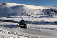 A raíz del congelamiento del río Turbio, SPSE intensificó los trabajos para recuperar los niveles de la cisterna