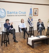 Alicia participó de la inauguración del cuartel de bomberos de Julia Dufour