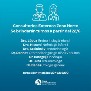 Caja de Servicios Sociales: Siete especialistas itinerantes brindarán atención en Caleta Olivia