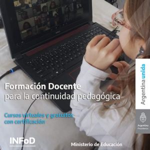 Formación Docente: mañana cierra la inscripción a cursos del INFoD