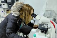 Nadia Ricci visitó el piloto científico de cultivo de algas en Puerto San Julián