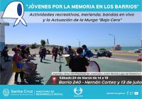 Mañana realizarán Jornada por la Memoria en los Barrios