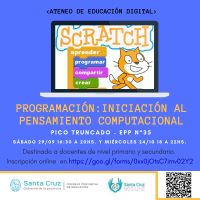 Inscripciones abiertas al Ateneo de Programación para docentes primarios y secundarios