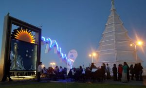 La Orquesta Juvenil de El Calafate presente en el encendido del árbol Navideño