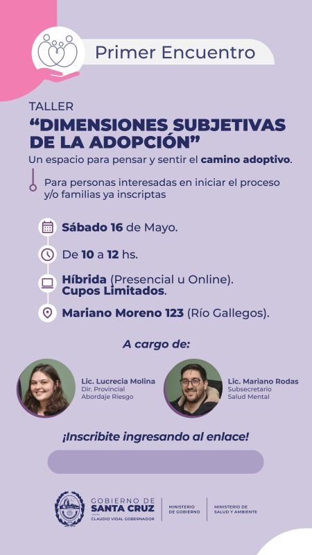 Adopción: mañana finaliza la inscripción para el taller que busca derribar mitos y despejar dudas a las familias