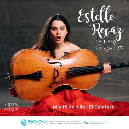 La destacada cellista Estelle Revaz brindará un Concierto de Música de Cámara en El Calafate