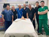 Profesionales del hospital de Perito Moreno se capacitaron en soporte vital avanzado adulto/pediátrico