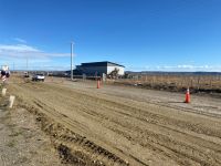 Río Gallegos: Avanzan los trabajos para mejorar el acceso vehicular en la Escuela Industrial Nº 6