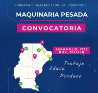 Jaramillo se prepara para la capacitación en maquinaria pesada