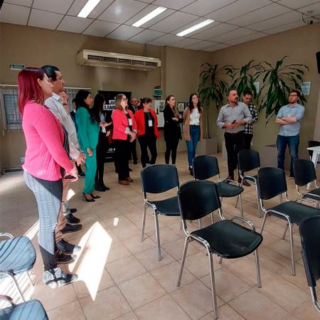 Lotería de Santa Cruz viajo a Paraná para capacitarse en comunicación institucional