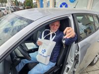 Lotería de Santa Cruz entregó un Toyota Yaris 0 km