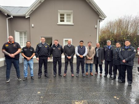 Vidal recibió a las máximas autoridades de seguridad de la Patagonia: “Trabajar unidos nos permite cuidar mejor a nuestra gente”