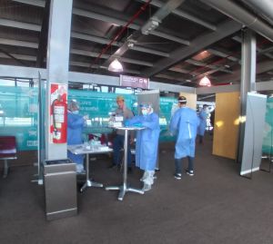 Amplio operativo de control y testeos en el Aeropuerto de El Calafate