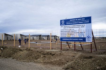 El Gobierno Provincial inicia la construcción de la primera etapa de 120 nuevas viviendas para familias de Río Gallegos