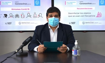 García: “Las personas que serán autoridades de mesa, podrán acceder a un test de hisopado en todas las localidades”