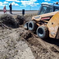 Vialidad Provincial realiza trabajos en Puerto Deseado y en rutas provinciales