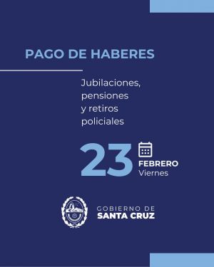 Mañana se realizará el pago de las jubilaciones, pensiones y retiros