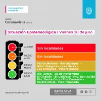 Semáforo epidemiológico: Santa Cruz no registra localidades en alto riesgo ni alarma