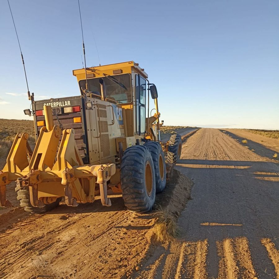 Mejoran la Ruta Provincial N° 14 en Puerto Deseado: trabajos clave para la seguridad vial