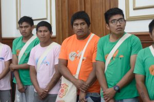 Alicia recibió a integrantes de la Fundación Valdocco en Casa de Gobierno