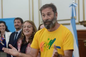 Alicia recibió a integrantes de la Fundación Valdocco en Casa de Gobierno