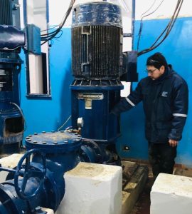 Servicios Públicos finalizó los trabajos en el acueducto luego de 12 horas de labor